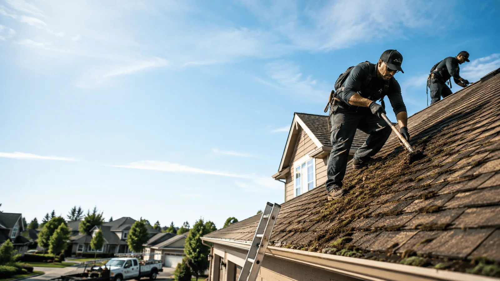 Roof Moss Removal in Clark, MO near me